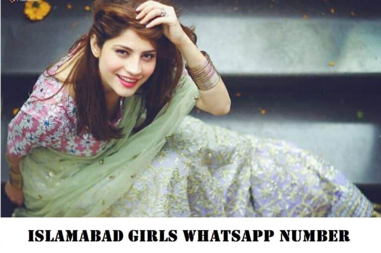 Islamabad girls whatsapp number