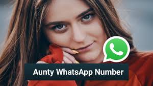 aunty whatsapp number
