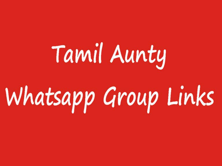 tamil aunty whatsapp group